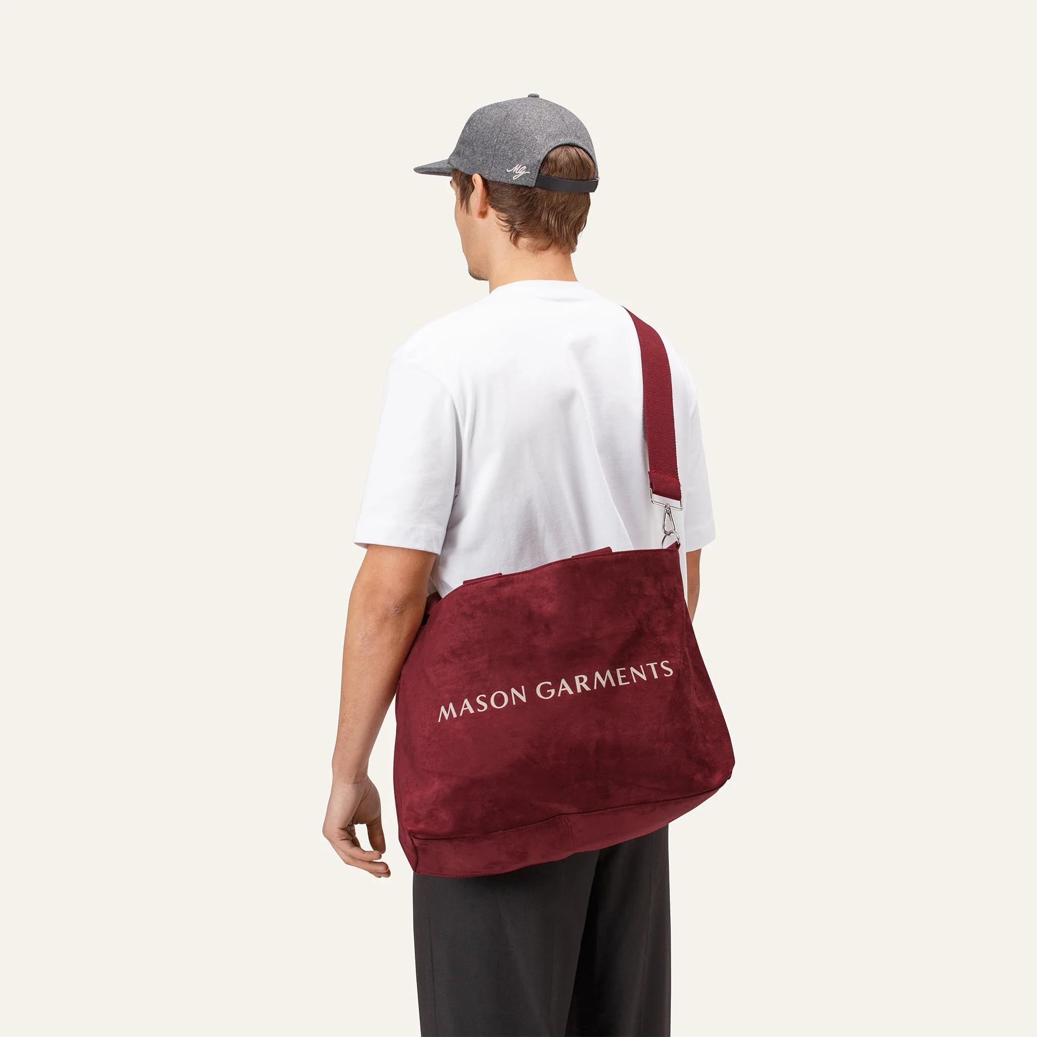 Tote Bag Medium Bordo - Image 8